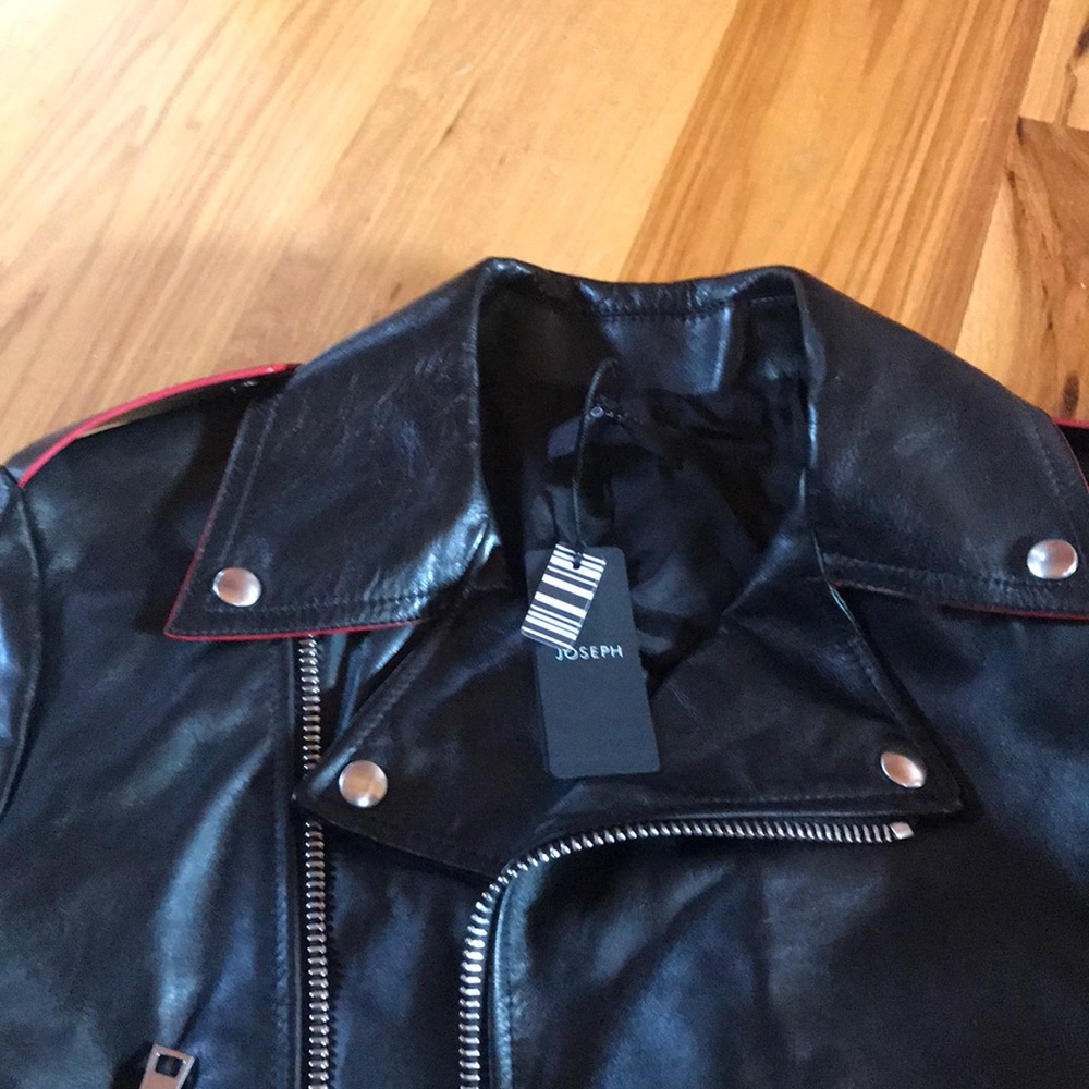 JOSEPH..leather....Moto jacketl🌺  NWT - Picture 2 of 4